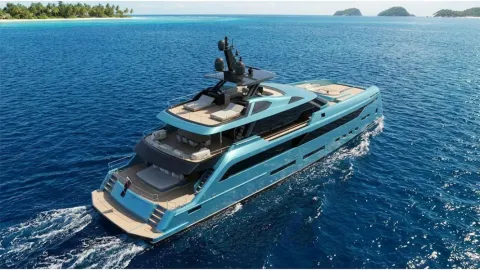Catamaran Super Yacht 32m Aft Decks