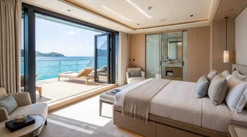 Catamaran Explorer Yacht Cabin