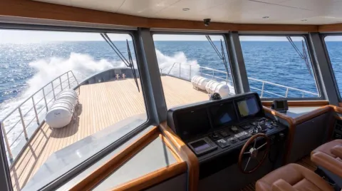 35m Shadow Yacht Bridge