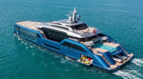 61m Super Yacht Garage
